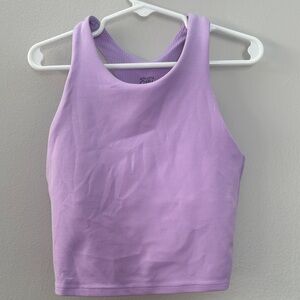 Athleta Girl Purple Athletic Tank Top size S
